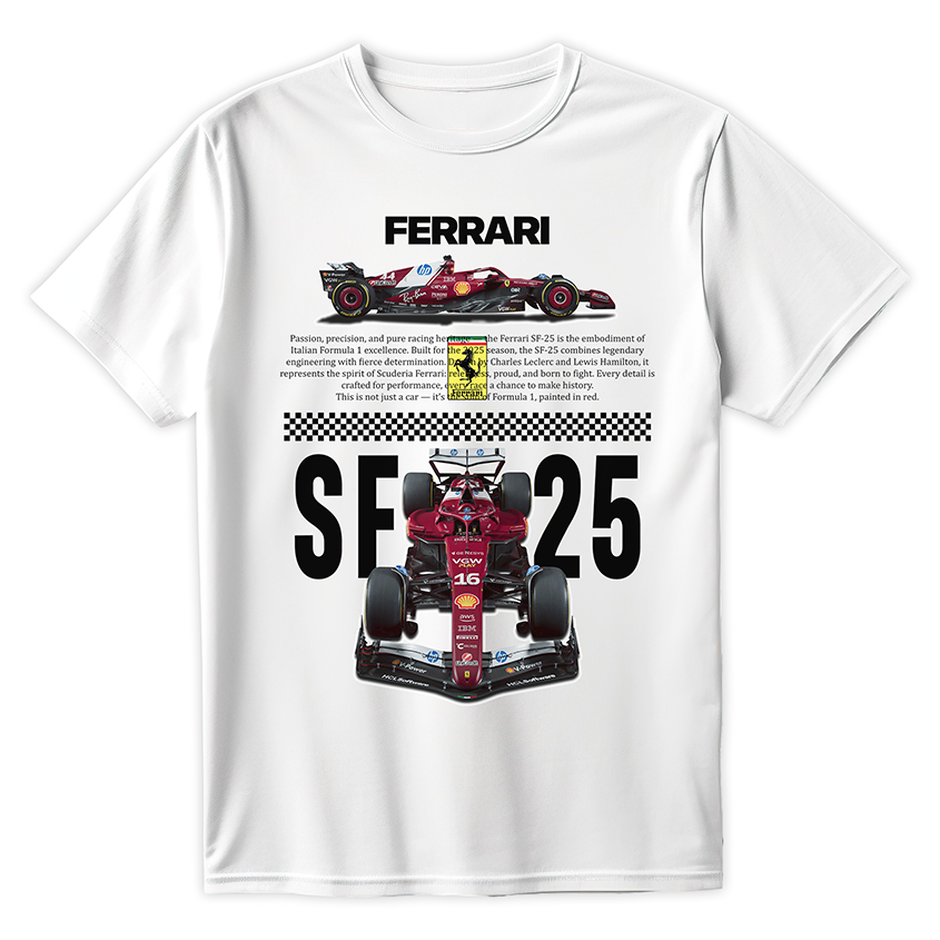 T-shirt FORMUŁA 1 FERRARI SF-25