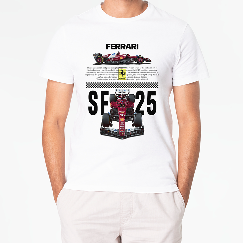 T-shirt FORMUŁA 1 FERRARI SF-25