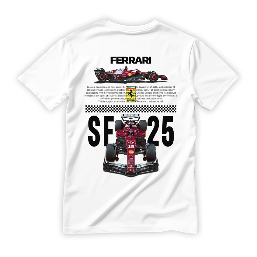 T-shirt FORMUŁA 1 FERRARI SF-25