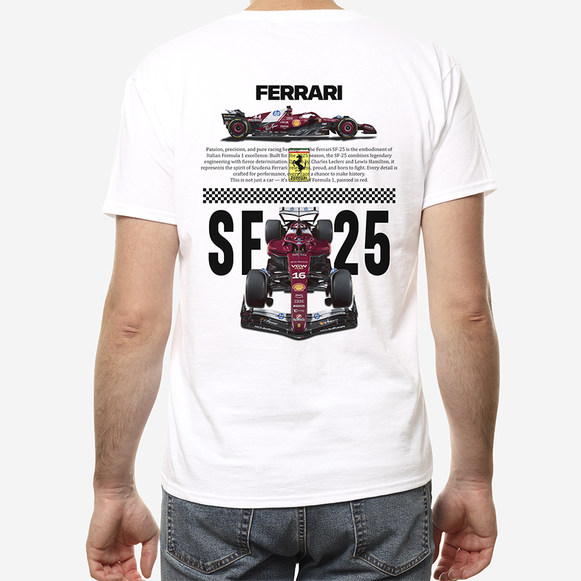 T-shirt FORMUŁA 1 FERRARI SF-25