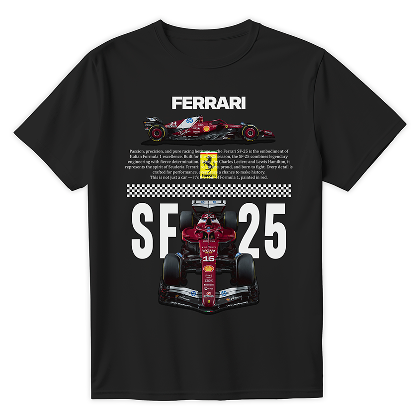 T-shirt FORMUŁA 1 FERRARI SF-25