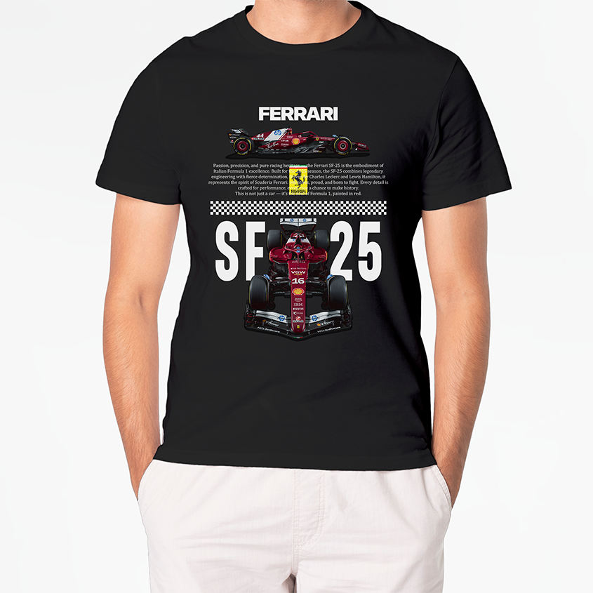 T-shirt FORMUŁA 1 FERRARI SF-25