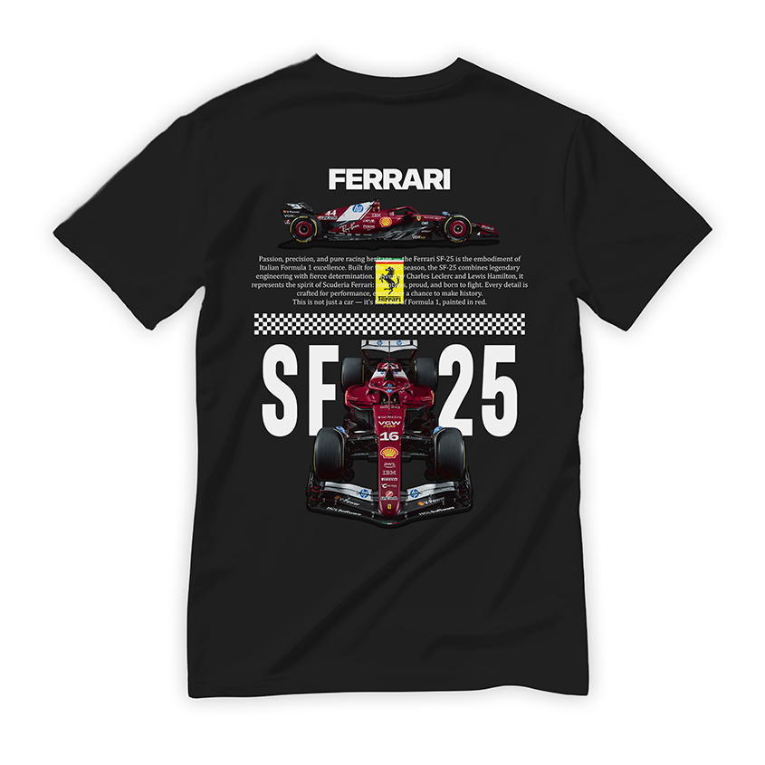 T-shirt FORMUŁA 1 FERRARI SF-25