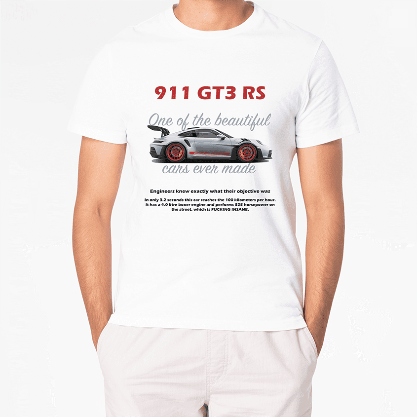 T-Shirt 911 GT3 RS - Best Shirts