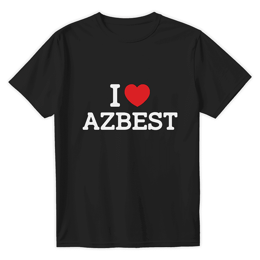 T-Shirt I LOVE AZBEST - Best Shirts