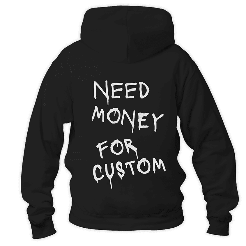 Personalizowana Bluza NEED MONEY FOR (TWÓJ TEKST) - Best Shirts