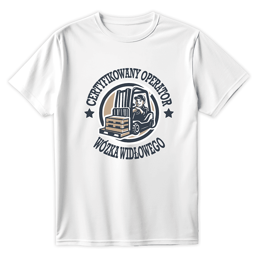 T-shirt JEŻDŻĘ WIDLAKIEM, OPERATOR WÓZKA - Best Shirts