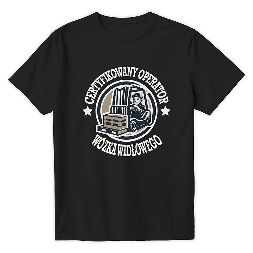 T-shirt JEŻDŻĘ WIDLAKIEM, OPERATOR WÓZKA - Best Shirts