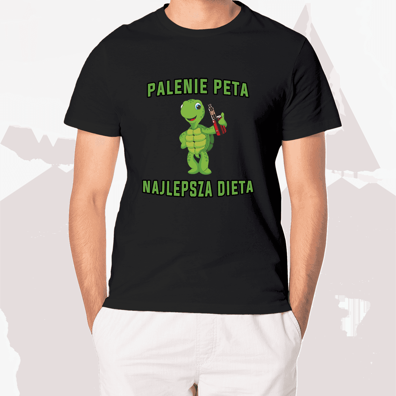 T-Shirt PALENIE PETA NAJLEPSZA DIETA - Best Shirts