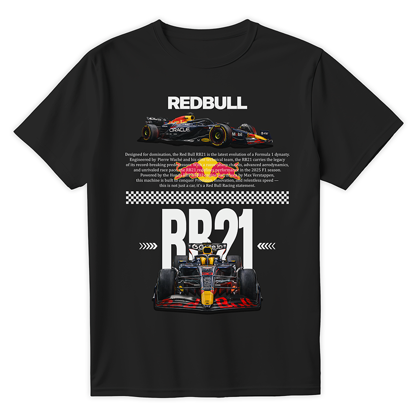 T-shirt FORMUŁA 1 REDBULL RB21