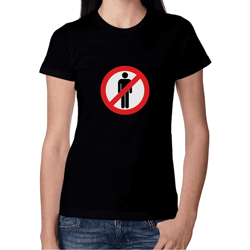 Koszulka Damska NO MEN - Best Shirts