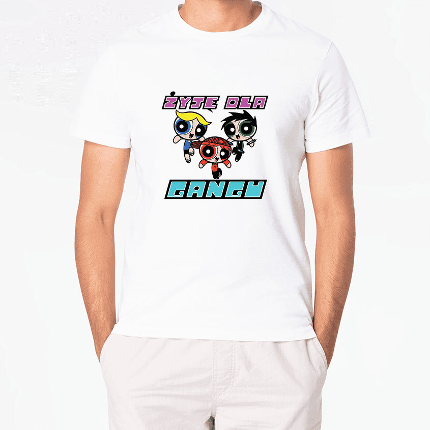 T-Shirt ŻYJE DLA GANGU - Best Shirts