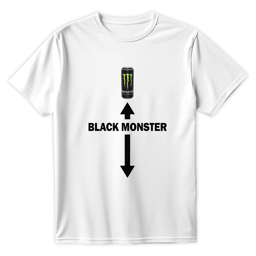 T-shirt BLACK MONSTER