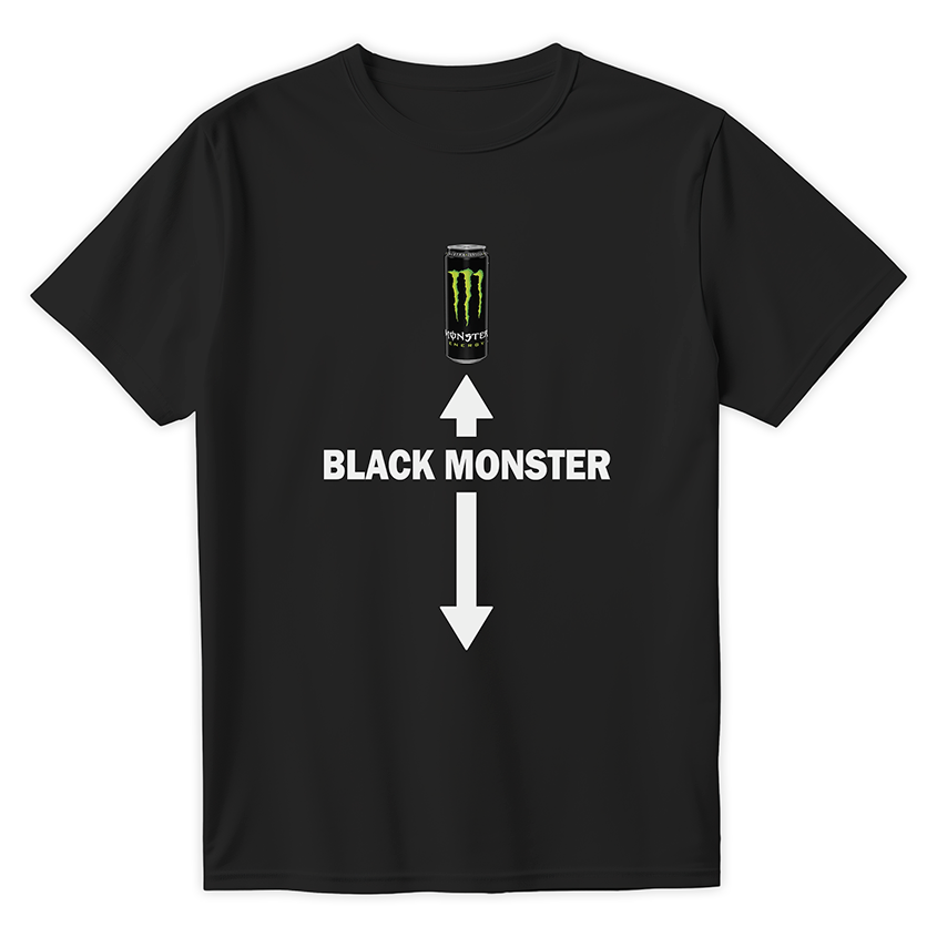 T-shirt BLACK MONSTER