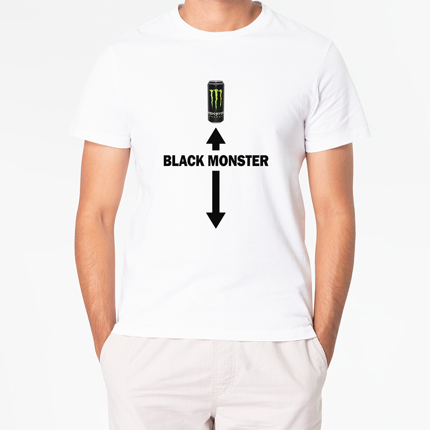 T-shirt BLACK MONSTER