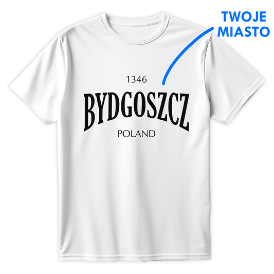 Personalizowana Koszulka TWOJE MIASTO