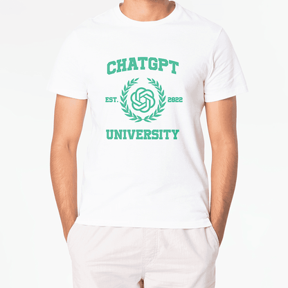 T-Shirt ChatGPT UNIVERSITY - Best Shirts