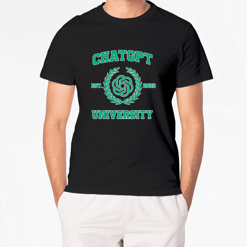 T-Shirt ChatGPT UNIVERSITY - Best Shirts