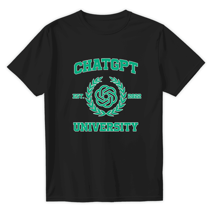 T-Shirt ChatGPT UNIVERSITY - Best Shirts