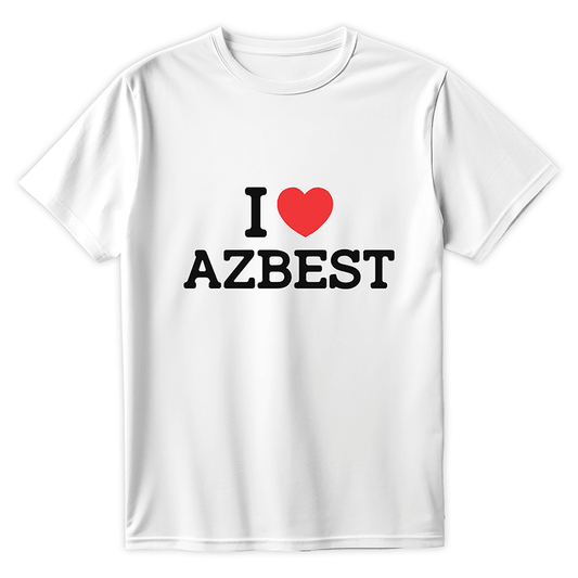 T-Shirt I LOVE AZBEST