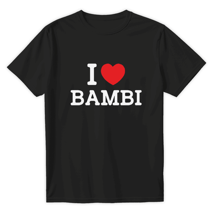 T-SHIRT I LOVE BAMBI - Best Shirts