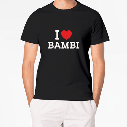 T-SHIRT I LOVE BAMBI - Best Shirts