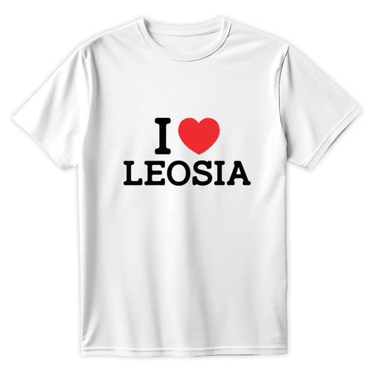 T-SHIRT I LOVE LEOSIA - Best Shirts