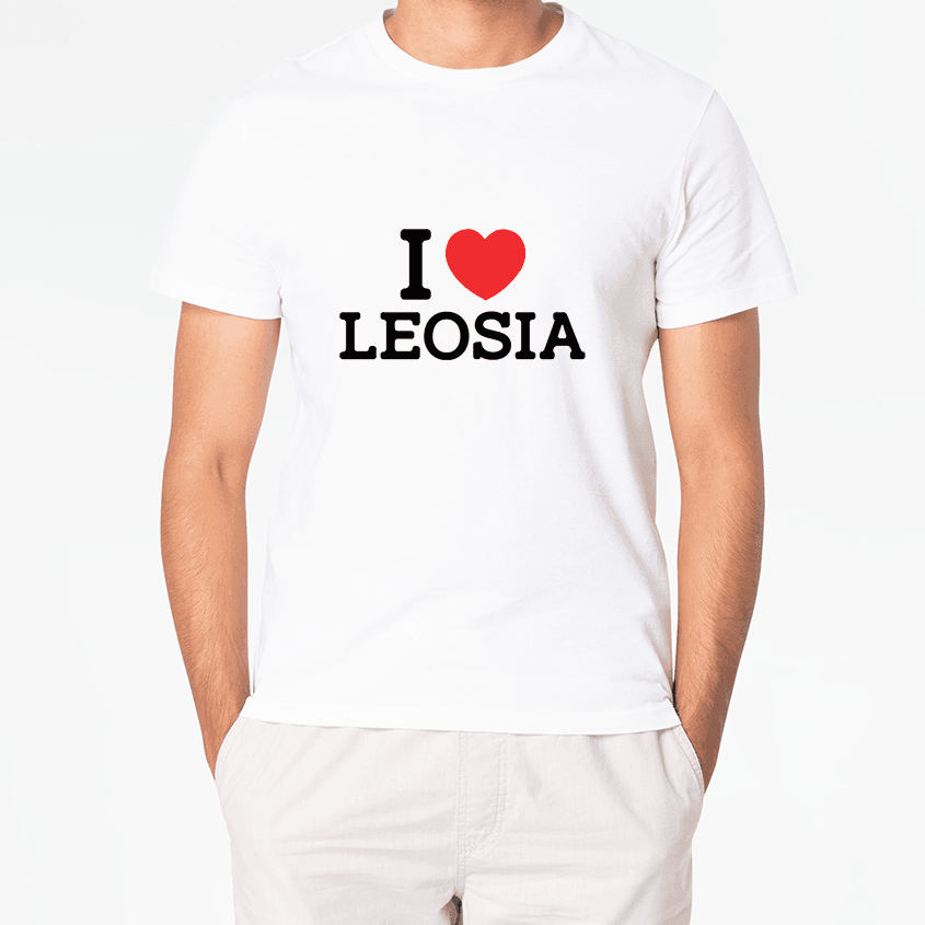 T-SHIRT I LOVE LEOSIA - Best Shirts