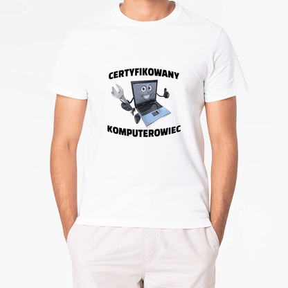 T-Shirt CERTYFIKOWANY KOMPUTEROWIEC - Best Shirts