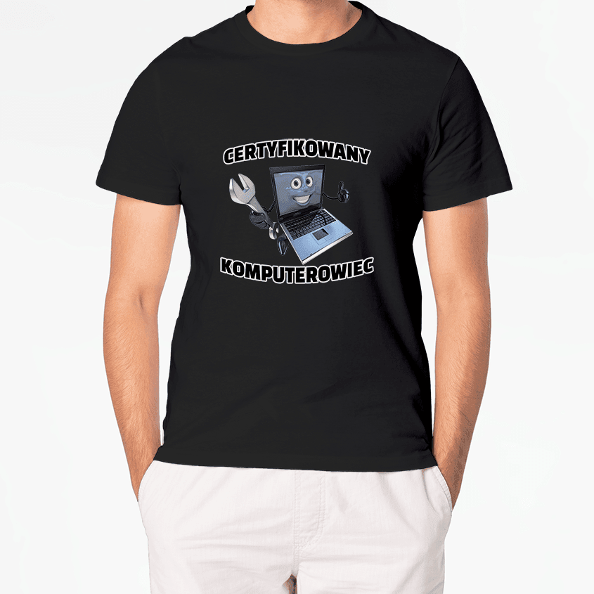 T-Shirt CERTYFIKOWANY KOMPUTEROWIEC - Best Shirts