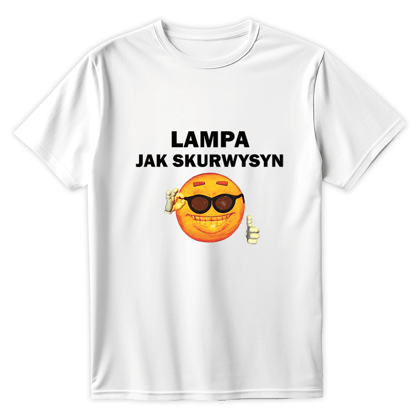 T-SHIRT LAMPA JAK SKURWYSYN - Best Shirts