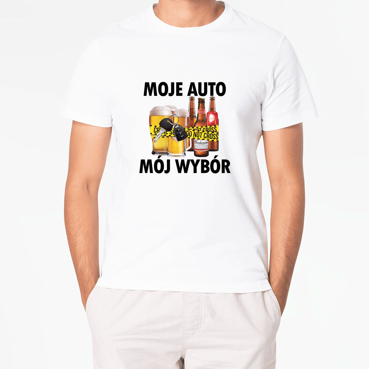 T-Shirt MOJE AUTO MÓJ WYBÓR - Best Shirts