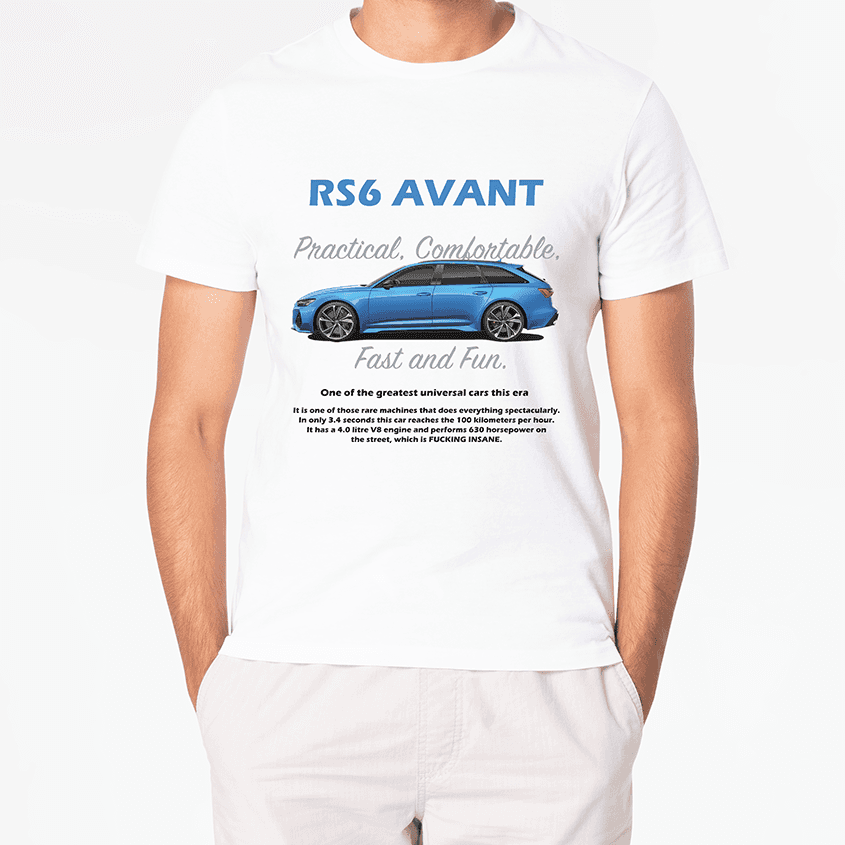 T-Shirt RS6 C8 AVANT - Best Shirts