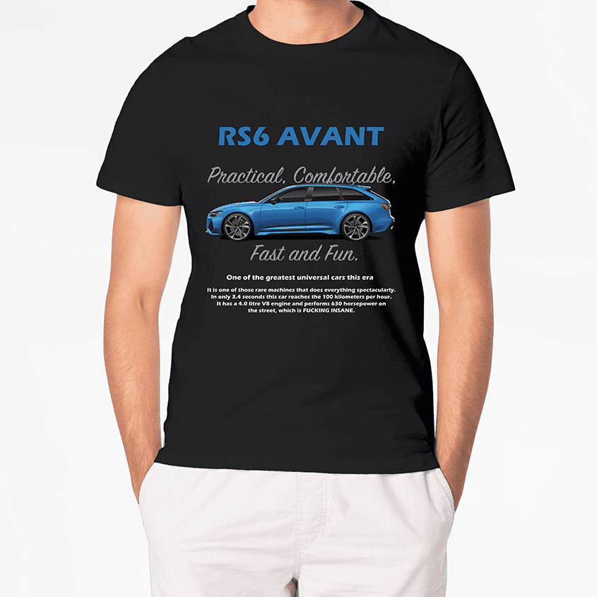 T-Shirt RS6 C8 AVANT - Best Shirts