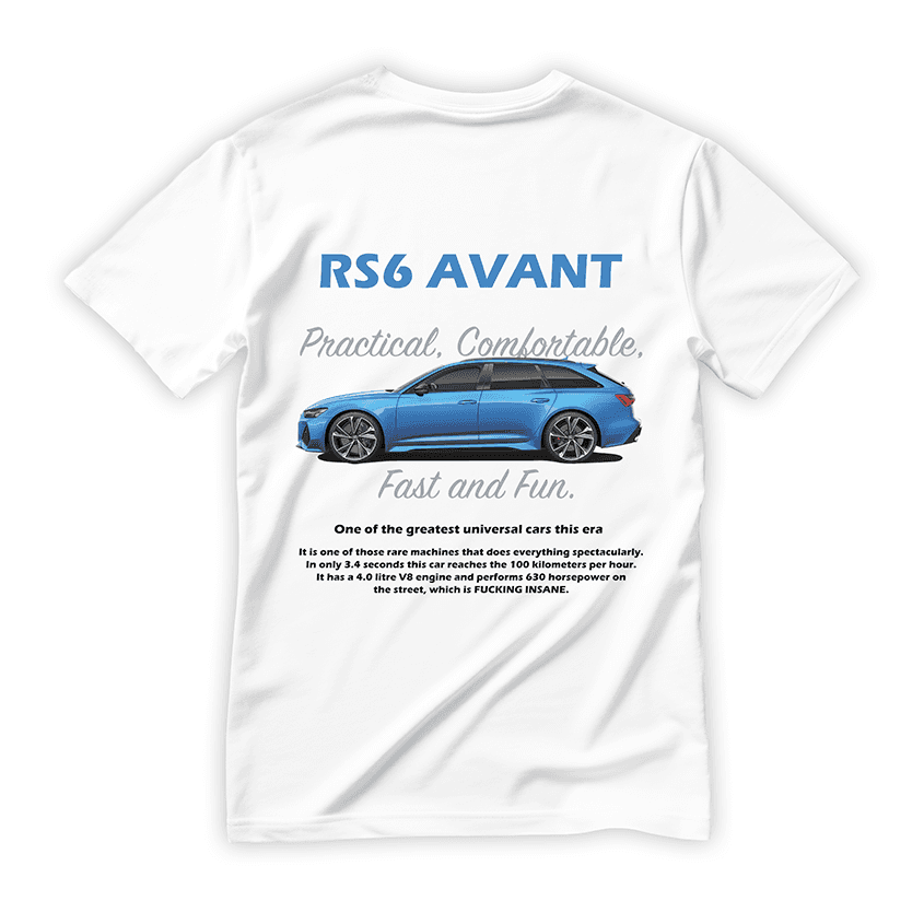 T-Shirt RS6 C8 AVANT - Best Shirts