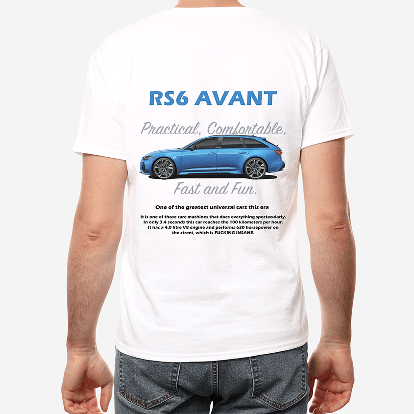 T-Shirt RS6 C8 AVANT - Best Shirts