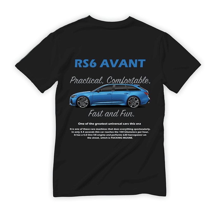 T-Shirt RS6 C8 AVANT - Best Shirts