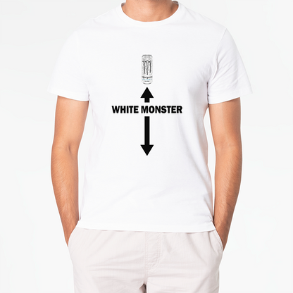 T-shirt WHITE MONSTER