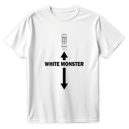 T-shirt WHITE MONSTER