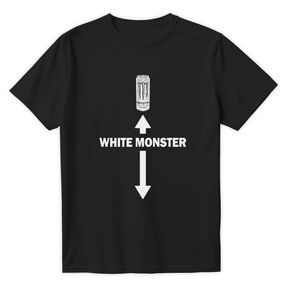 T-shirt WHITE MONSTER