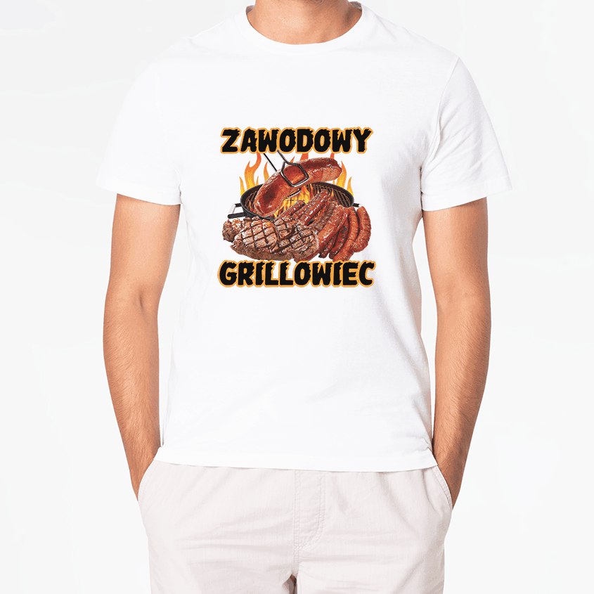 T-Shirt ZAWODOWY GRILLOWIEC - Best Shirts