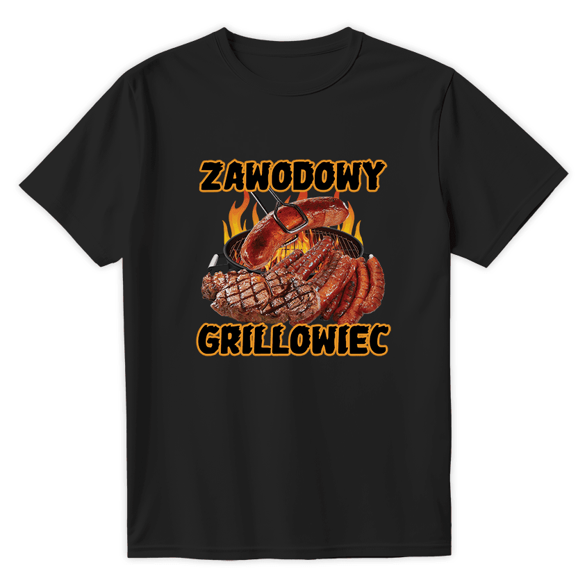 T-Shirt ZAWODOWY GRILLOWIEC - Best Shirts