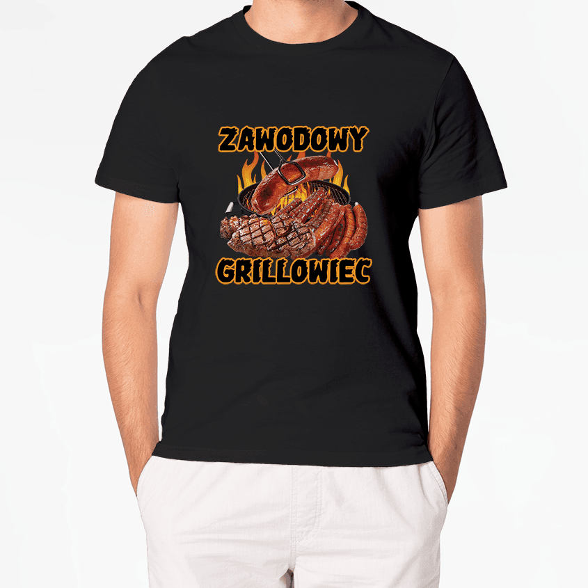 T-Shirt ZAWODOWY GRILLOWIEC - Best Shirts